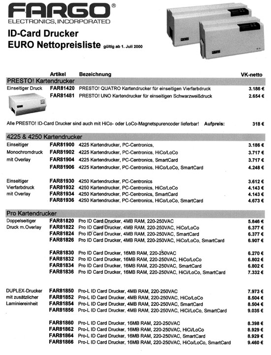 Bedruckungsmaschinen